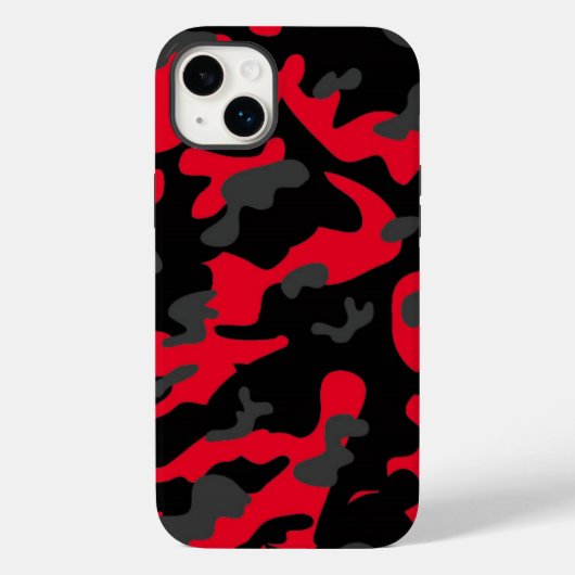 軍隊カモフラージュ軍コモプリント Case-Mate iPhoneケース (裏面)