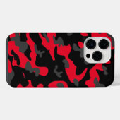軍隊カモフラージュ軍コモプリント iPhoneケース (裏面横)