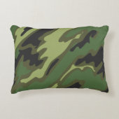 軍隊カモフラージュ アクセントクッション (正面)