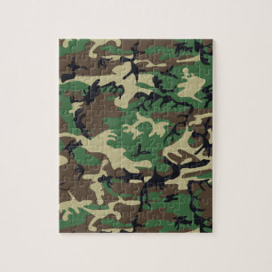 軍隊カモフラージュ ジグソーパズル