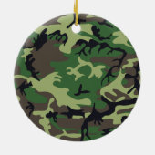 軍隊カモフラージュ セラミックオーナメント (裏面)