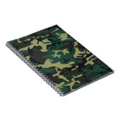 軍隊カモフラージュ ノートブック (右側)
