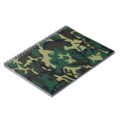 軍隊カモフラージュ ノートブック (左側)
