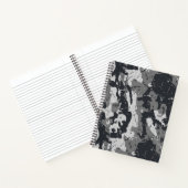 軍隊カモフラージュ ノートブック (内部)