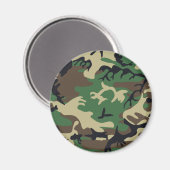 軍隊カモフラージュ マグネット (正面/裏面)