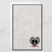 軍隊カモフ恋しく思ラージュ 便箋 (正面/裏面)