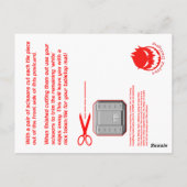 軍隊カーゴクレートパック#1 ポストカード (裏面)