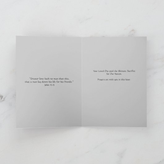 軍隊カード カード (内部)