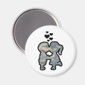 軍隊キス マグネット (正面/裏面)