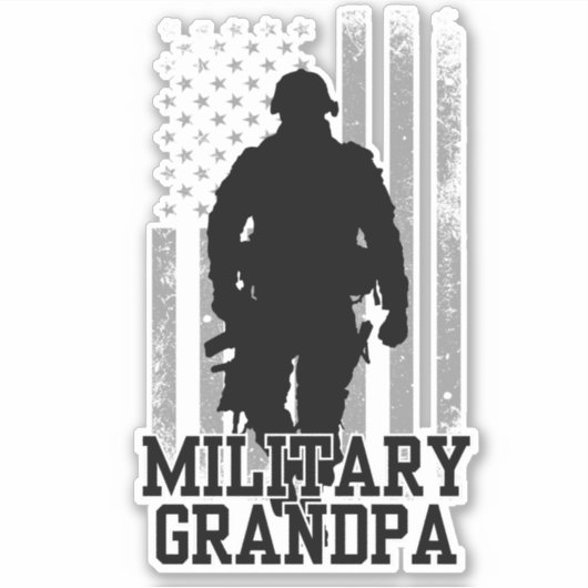 軍隊グランパ シール (正面)