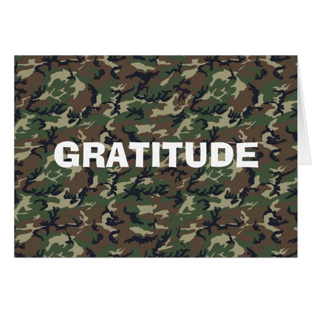 軍隊グリーンカモフラージパターン (正面横)