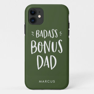 軍隊グリーンボーナスパパ継父 iPhone 11 ケース