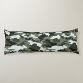 軍隊グリーン迷彩柄 ボディピロー (裏面)