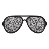 軍隊グレーカモフラージパターン アビエーターサングラス (正面)