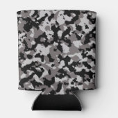 軍隊グレーカモフラージパターン 缶クーラー (裏面)