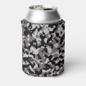 軍隊グレーカモフラージパターン 缶クーラー (缶裏面)