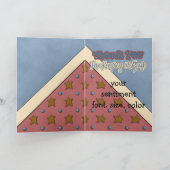 軍隊コレクションエアフォースマンソルジャーグリーティング カード (内部)