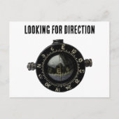 軍隊コンパスサバイバルナビゲーションアドベンチャー ポストカード (正面)