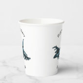 軍隊ジェット飛行機漫画 紙コップ (左)