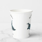 軍隊ジェット飛行機漫画 紙コップ (右)