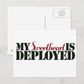 軍隊スウィート ポストカード (正面/裏面)