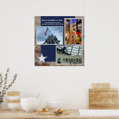 軍隊スクラップブックのコラージュ ポスター (キッチン)