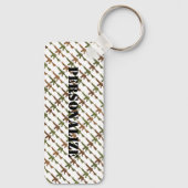 軍隊スタイルガンカモフラージュGIライフル雪クール雪 キーホルダー (裏面)