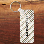 軍隊スタイルガンカモフラージュGIライフル雪クール雪 キーホルダー (正面)