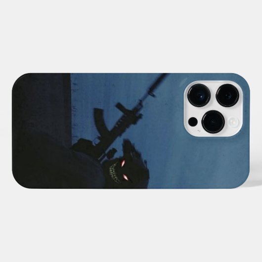 軍隊スタイル iPhoneケース (裏面横)