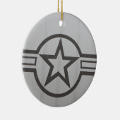 軍隊スターオーナメント セラミックオーナメント (右)