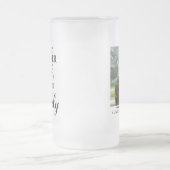 軍隊ソルジャーヒーローダディーファーズデイフォト フロストグラスビールジョッキ (中央)