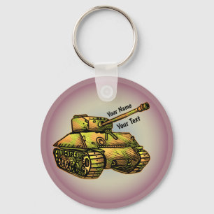 軍隊タンクキーチェーン キーホルダー