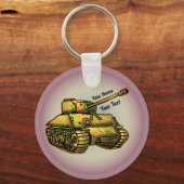 軍隊タンクキーチェーン キーホルダー (正面)