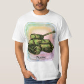軍隊タンクTシャツ Tシャツ (正面)