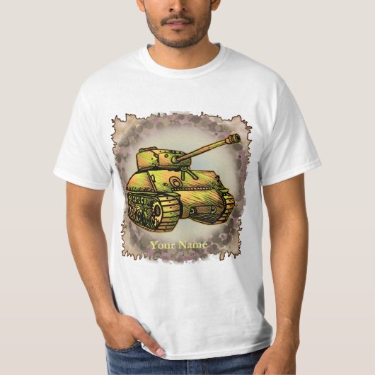 軍隊タンクTシャツ Tシャツ (正面)