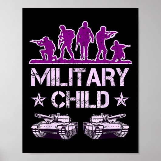 軍隊チャイルドカ子供へームプルアップ迷彩柄ミリット ポスター (正面)