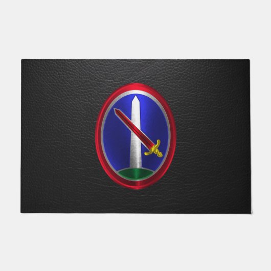 軍隊ディストリクトワシントン ドアマット (正面)