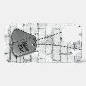 軍隊ドッグタグのレンガのケース – メイトiPhoneケース Case-Mate iPhoneケース (裏面 (横))