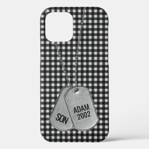 軍隊ドッグタグオンジンガム iPhone 12ケース