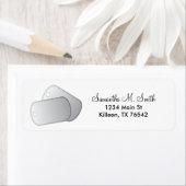 軍隊ドッグタグ ラベル (インサイチュ)