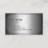 軍隊ドッグラベルフェイクメタル名刺 名刺 (正面)