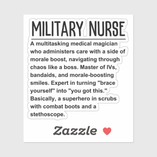 軍隊ナース シール (シート)