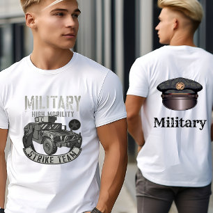 軍隊ハイモビリティSrikeチームTシャツ Tシャツ