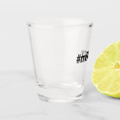 軍隊ハッシュタグ ショットグラス (左)