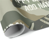 軍隊バッジ ラッピングペーパー (ロールコーナー)