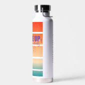 軍隊パープルアップ軍隊キッズ ウォーターボトル (左面)