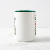 軍隊ヒーローコーヒーマグ ツートーンマグカップ (中央)