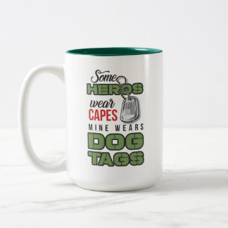 軍隊ヒーローコーヒーマグ ツートーンマグカップ