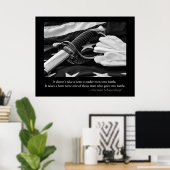 軍隊ヒーローポスター ポスター (ホームオフィス)