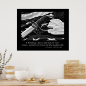 軍隊ヒーローポスター ポスター (キッチン)